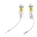 2 Pieces Universal H3 20-LED 100W Yellow Projector Fog Driving Light Bulbs