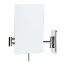 8x5'' Portable Stainless Steel Bathroom Makeup Shaving Mirror 3X Magnifying Wall Mounted Comestic Mirror