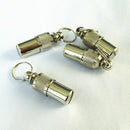 2pcs Pet Necklace Pendant ID Tag Collar Charm Silver Alloy Keychain Key Chain Rings Necklace Accessories for Dogs Cats