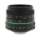 50mm F/1.8 Large Aperture Manual Prime Fixed Lens APS-C for Sony Nikon Canon Digital Cameras, Black