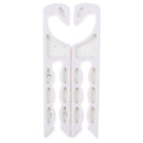 Auto Air Vent Cell Phone Holder Stand Earphone Key Hanger Universal White
