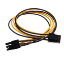PCI-E 6pin Male to 6pin Male Power Extendion Splitter Cable PCIE PCI Express