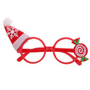 Christmas Hat Party Glasses Eyeglasses Costume Kids Party Fancy Dress