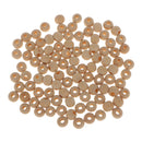 100pcs Natural Wooden Round Beads Loose Spacer For Jewelry Findings 10mm