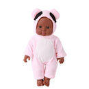12'' Toddler Newborn Baby Boy Doll Black African Ethnic Cute Infant - Pink