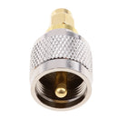 UHF Male to SMA Male Coaxial Adapter UHF to SMA Coax Jack Connector Adapter for Antenna / Radio