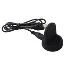 2 in 1 Wirless Charging Charger Cable Station Dock For Samsung Gear S3 Classic SM-R770 / Frontier SM-R760/ Frontier SM-R765 Black