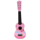 Mini 21'' 6 Strings Wooden Classic Guitar Kids Musical Instrument Toy Pink
