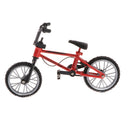 1:24 Mini Finger Bike Mini Red Simulation Bicycle Model Children Creative Toy Birthday Gift