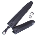 Lightweight Easy Assemble Black Plastic Bicycle Dryer Cleaner Front And Rear Mudguard Set