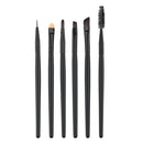6pcs Makeup Brush Set Professional Powder Eyeshadow Eyeliner Lip Brush Tools