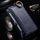 Detachable Wallet Flip Card Case Cover ID Card Money Storage Stand Cover COMPATIBLE FOR IPhone 6 plus/6S plus iPhone Lovers Gift Blue