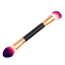 Professional Sofe Dual Sided Facial Makeup Brush Loose Powder Foundation Cream Blusher Contour Comestics Tool