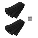 4 Pieces SUP Surfboard Storage Garage Wall Rack Straps Hanger Webbing Holder & Screws Hardware