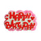 "HAPPY BIRTHDAY"Silicone Mold Chocolate Mould Fondant Cake Decor Baking Tool