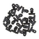 20pcs 22mm Metal Bulldog Clips Letter Binder Grip Clips Supplies Flexible and Reusable