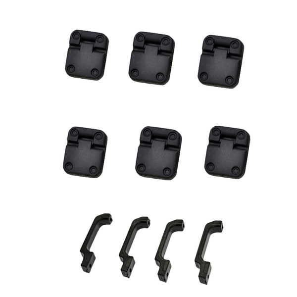 1/10 RC Rock Crawler Exterior Door Handles & Hinges for Traxxas TRX-4 TRX4