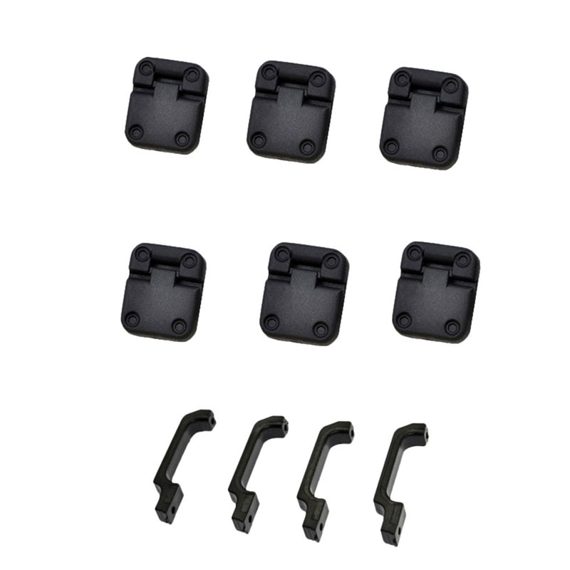 1/10 RC Rock Crawler Exterior Door Handles & Hinges for Traxxas TRX-4 TRX4