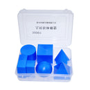 Set Of 7 Pieces Geometric Shapes 3D Solids Preschool School Learning Tools