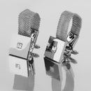 Mens Fashion Jewelry Cuff Links Rhinestone Square Chain Button Cufflinks