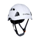 Magicdeal Professional Rock Climbing Head Safety Comfortable Wear Helmet For Mountaineering Caving Rappelling White