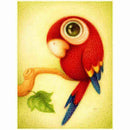 Animal Embriodery Rhinestone Painting Cross Stitch Kit DIY Craft Kids Xmas Home Decor Gift - Parrot