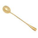 Home Cafe Restaurants Use Stainless Steel Coffee Sugar Ice Cream Dessert Spoon Salad Round Teaspoon Wedding Party Supplies Gold