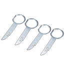 [2 Pcs] Easy Removal Radio Removal Tool 1C0-051-530 - for VW, Volkswagen, Audi - Won't Break or Bend