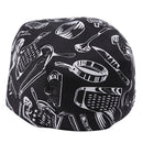 Men Women Catering Chef Cook Bakers Charms Restaurant Cafe Use Headwrap Bandana Hat Head Do Tied Cap Print Pattern Charms