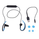 Headphones, Wireless Sports Earphones W/Mic IPX8 Waterproof HD Stereo Sweatproof Earbuds For Swimming Running Workout 6 Hour Battery Noise C
