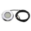 Silver Marine Boat Underwater 12W 6500-7500K Round LED Ceiling Panel Light
