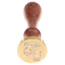 Initial Sealing Wax Xmas Deer Design for DIY Wedding Card Picture Logo Xmas Gift