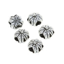 5pcs Pumpkin Halloween Loose Beads Spacer Fits Bracelet Necklace DIY Jewelry