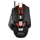 AJ-GTX Wired Gaming Mouse Programable Game Mice USB for Laptop Mechanical Black