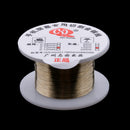 1 Pack 329 ft High Hardness Golden Alloy Wire LCD Separator Cutting Line for iPhone X 8 8 Plus Samsung Galaxy S8 S8+ Smart Phones Screen Repair Replace 0.1mm