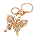 Charm Diamante Butterfly Pendant Girls Gift Bling Pendant Bag Keychain Decor