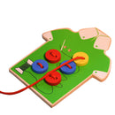 Children DIY Pretend Play Wear the Button Preschoolers Educational Toy-Green