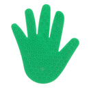 Plastic Hand Print Sensory Training Massage Equipment Kids Outdoor Game Exercise Toy - Green