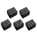 5 Pieces 24V DC Mini Power Relay SPDT 10A PCB Mount with 5 Pins HY3FF-DC24V