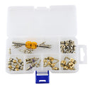 40 Pieces AC R12 R134A Air Conditioning Refrigeration Valve Cores with Remover