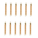12pcs Long Metal Chain Tassel Charm Pendant Tassels Jewelry Making Craft 50mm