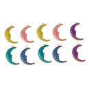 10 Pieces Moon Shaped Earrings Hair Crafts For Jewelry Making Accessories