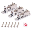 3x Guitar Trem Tremolo Saddles Bridge w/ Screw for Fender ST TL Guitar Accs