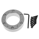 Silver Steering Wheel Spacer 1" Hub Wheel Extension Adapter for Racing Motor