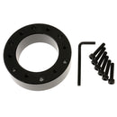 Black Steering Wheel Spacer Hub 6 Bolts for Momo SAAS OMP Aluminium Alloy High Performance