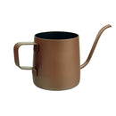 Durable Easy Use Clean Stainless Steel Pour Over Drip Kettle Narrow Spout Coffee Tea Milk Pot 350ml Gold