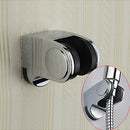ABS Chrome Bath Handheld Shower Spray Head Wall Mount Fixed Bracket Holder