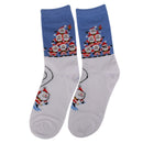 1 Pair 80% Cotton Unisex Soft Winter Autumn Warm Christmas Santa Claus Crew Socks