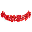 Girl Bridal Headband Wedding Hair Vine Accessories Crystal Pearls Headdress