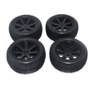1/10 Racing Car Buggy 12mm Hub Wheels with Tires 4 Pieces For HSP HPI Redcat
